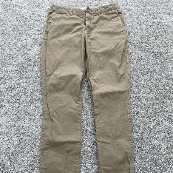 H&M Skinny fit khaki pants in US size 30 - Picture 1 of 14